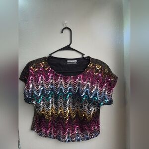 Sequin Top